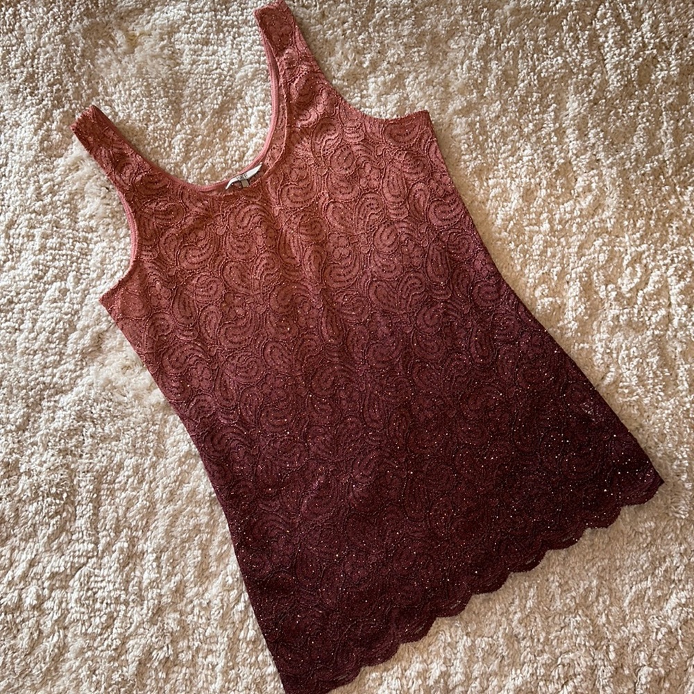 Lace BKE tanks top